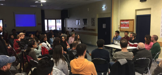 6 avril, Grenoble avec les étudiants de Sciences-Po